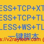 V2ray多合一脚本，支持VMESS+websocket+TLS+Nginx、VLESS+TCP+XTLS、VLESS+TCP+TLS等组合